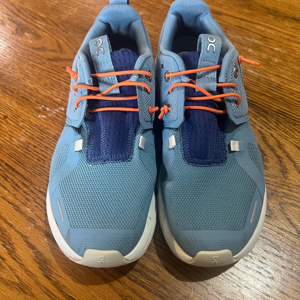 On Running Kids Sneakers in Teal and Coral